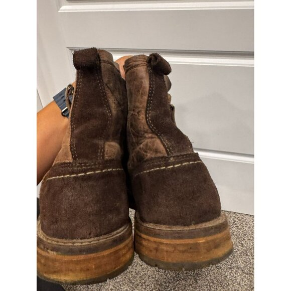 Freebird By Steven Mens Troy Brown Leather Boots Size 10 - Picture 5 of 7